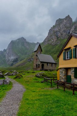 İsviçre 'deki Appenzell dağlarında güzel bir keşif turu. - Appenzell / Alpstein / İsviçre