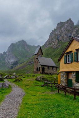 İsviçre 'deki Appenzell dağlarında güzel bir keşif turu. - Appenzell / Alpstein / İsviçre