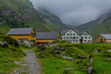 İsviçre 'deki Appenzell dağlarında güzel bir keşif turu. - Appenzell / Alpstein / İsviçre