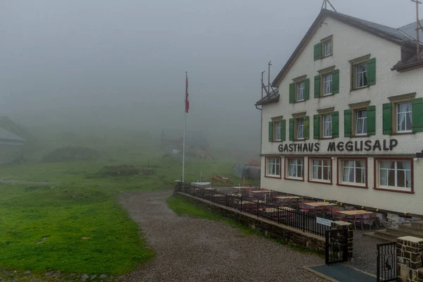 Sviçre Deki Appenzell Dağlarında Güzel Bir Keşif Turu Appenzell Alpstein — Stok fotoğraf