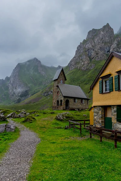 Belo Passeio Exploração Pelas Montanhas Appenzell Suíça Appenzell Alpstein Suíça — Fotografia de Stock