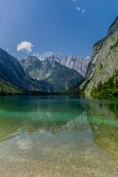 Beautiful Exploration Tour Berchtesgaden Alpine Foothills Schoenau Koenigsee — Stock Photo, Image