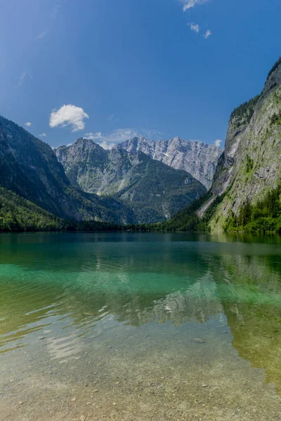 Beautiful Exploration Tour Berchtesgaden Alpine Foothills Schoenau Koenigsee — Stock Photo, Image