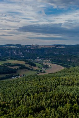 Farklı yerlerdeki Saksonya / Almanya 'daki Saksonya gezisi.