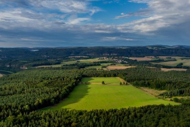 Farklı yerlerdeki Saksonya / Almanya 'daki Saksonya gezisi.