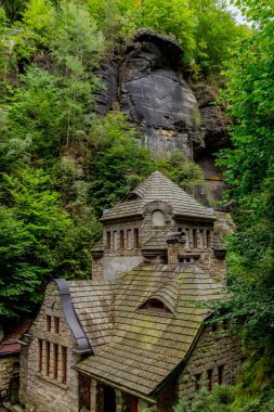 Farklı yerlerdeki Saksonya / Almanya 'daki Saksonya gezisi.