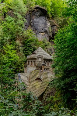 Farklı yerlerdeki Saksonya / Almanya 'daki Saksonya gezisi.