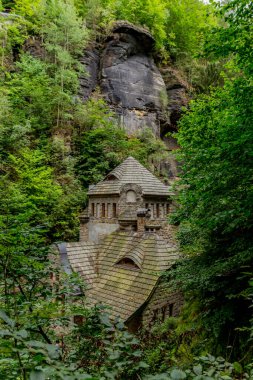 Farklı yerlerdeki Saksonya / Almanya 'daki Saksonya gezisi.