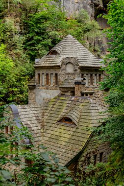 Farklı yerlerdeki Saksonya / Almanya 'daki Saksonya gezisi.