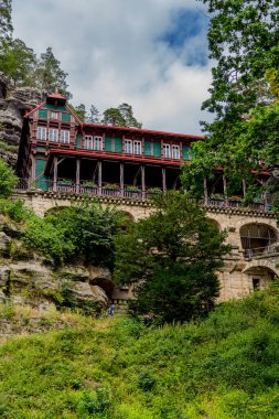 Farklı yerlerdeki Saksonya / Almanya 'daki Saksonya gezisi.