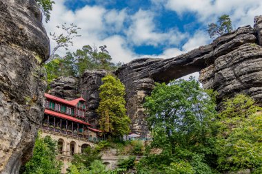 Farklı yerlerdeki Saksonya / Almanya 'daki Saksonya gezisi.