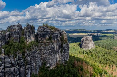 Farklı yerlerdeki Saksonya / Almanya 'daki Saksonya gezisi.
