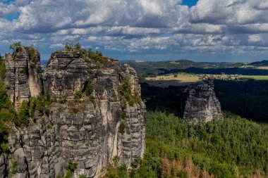 Farklı yerlerdeki Saksonya / Almanya 'daki Saksonya gezisi.