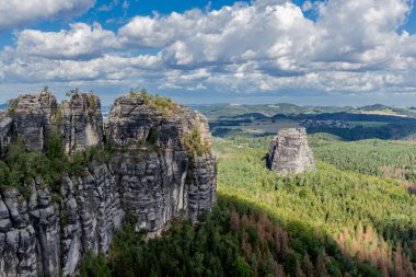 Farklı yerlerdeki Saksonya / Almanya 'daki Saksonya gezisi.