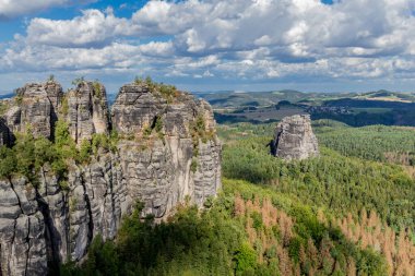 Farklı yerlerdeki Saksonya / Almanya 'daki Saksonya gezisi.