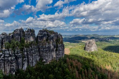 Farklı yerlerdeki Saksonya / Almanya 'daki Saksonya gezisi.