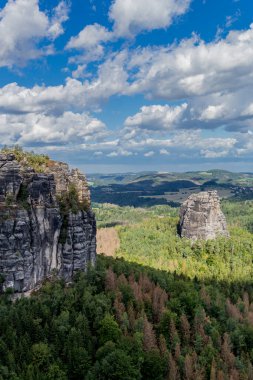 Farklı yerlerdeki Saksonya / Almanya 'daki Saksonya gezisi.