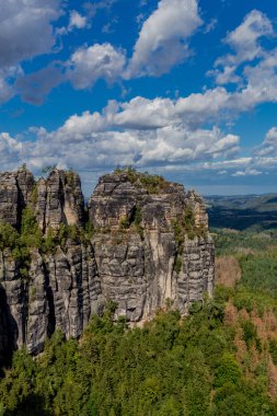 Farklı yerlerdeki Saksonya / Almanya 'daki Saksonya gezisi.