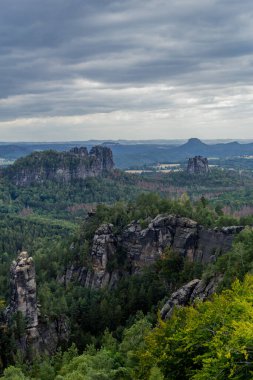Farklı yerlerdeki Saksonya / Almanya 'daki Saksonya gezisi.