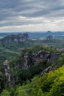 Farklı yerlerdeki Saksonya / Almanya 'daki Saksonya gezisi.