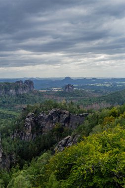 Farklı yerlerdeki Saksonya / Almanya 'daki Saksonya gezisi.