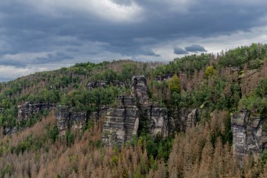 Farklı yerlerdeki Saksonya / Almanya 'daki Saksonya gezisi.