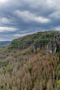 Farklı yerlerdeki Saksonya / Almanya 'daki Saksonya gezisi.
