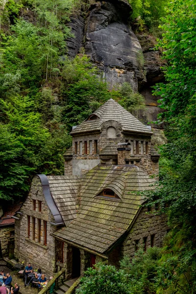 Farklı yerlerdeki Saksonya / Almanya 'daki Saksonya gezisi.