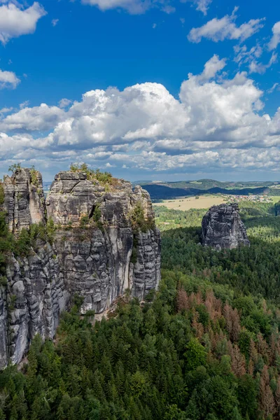 Recorrido Exploración Por Suiza Saxon Lugares Diffenrentes Sajonia Alemania —  Fotos de Stock