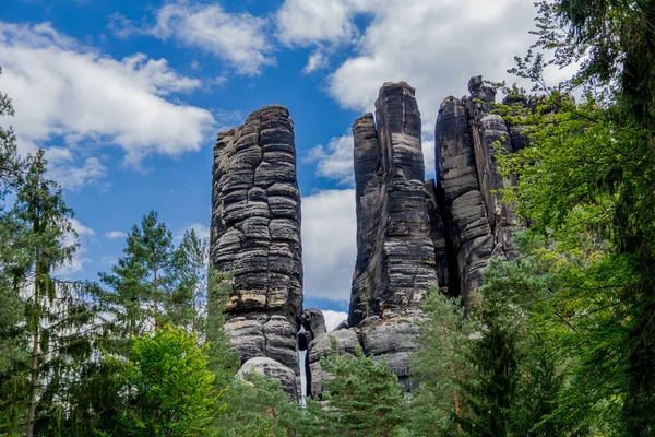 Farklı yerlerdeki Saksonya / Almanya 'daki Saksonya gezisi.