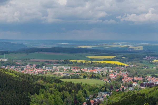 Discovery Tour Edge Thuringian Forest Thuringia Germany — стоковое фото