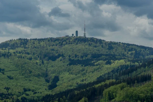 Visite Découverte Lisière Forêt Thuringienne Thuringe Allemagne — Photo