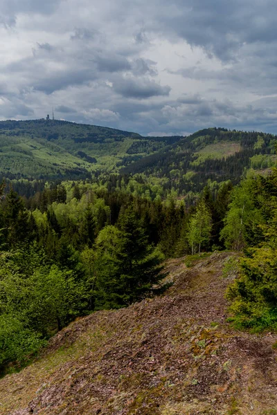 Tour Descubrimiento Borde Del Bosque Turingia Turingia Alemania —  Fotos de Stock