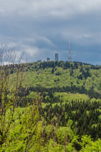 Tour Descubrimiento Borde Del Bosque Turingia Turingia Alemania —  Fotos de Stock