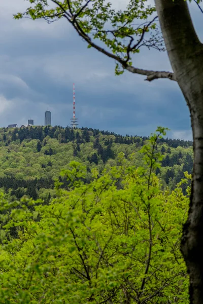 Discovery Tour Edge Thuringian Forest Θουριγγία Γερμανία — Φωτογραφία Αρχείου