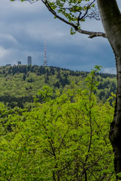 Discovery Tour Edge Thuringian Forest Θουριγγία Γερμανία — Φωτογραφία Αρχείου