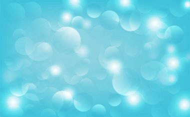 Kabarcıklar, su Bokeh arka plan vektör doku