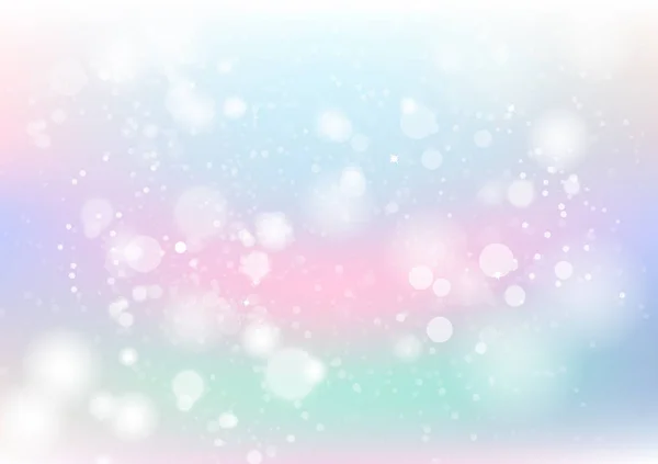 Pastel Fondo Abstracto Colorido Polvo Partículas Dispersan Con Las Estrellas — Vector de stock