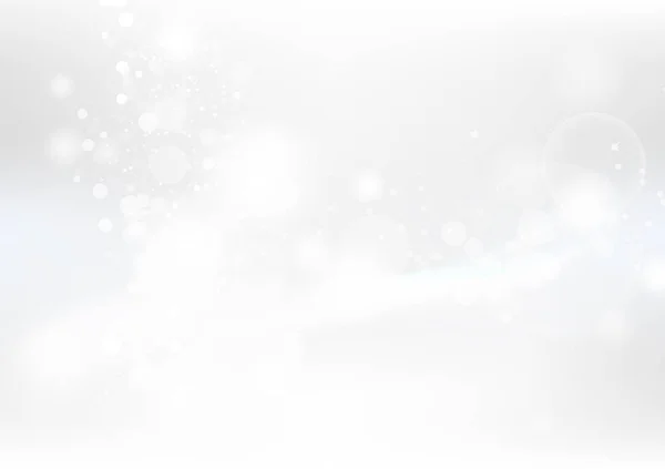 Bianco Sfondo Astratto Lusso Elegante Stelle Particelle Spargimento Lampeggiante Scintilla — Vettoriale Stock