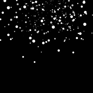 Doku, beyaz düşen kar sıkıntı noktalar sıçramasına arka plan vektör çizim dağılım