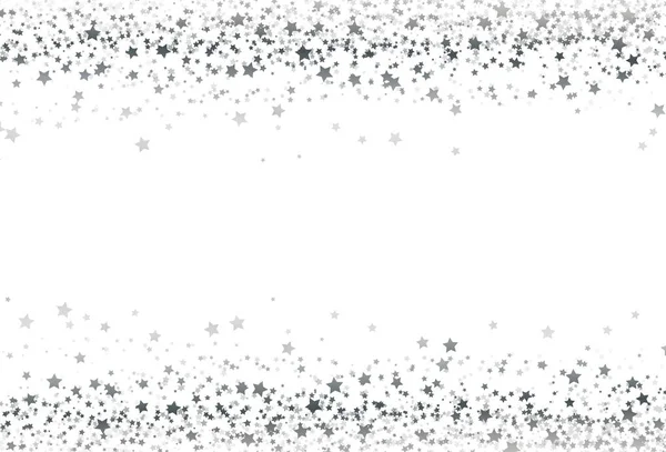 Yıldız glitter konfeti Gümüş Parlatıcı gökada kutlama parti kavramı arka plan doku vektör çizim dağılım