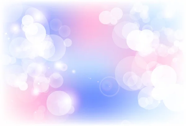 Blurry Bubble Magic Blink Sparkle Stars Scatter Shiny Purple Pink — Stock Vector