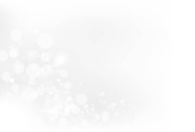 Fantezi büyülü bokeh kabarcık bulanık dağılım yıldız toz sim ışıltı gümüş kavramı arka plan vektör çizim ile daireler