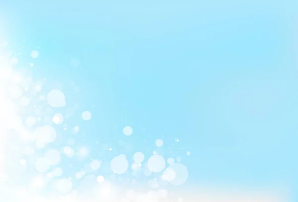 Blur Φρέσκο Ουρανό Μαγική Γιορτή Αφηρημένα Φόντο Διανυσματικά Εικονογράφηση — Διανυσματικό Αρχείο