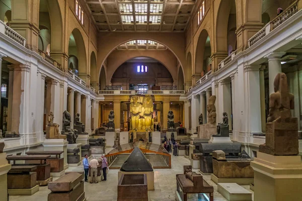 Musée National Caire Expansions Dédiées Egypte Ancienne Pharaon — Photo