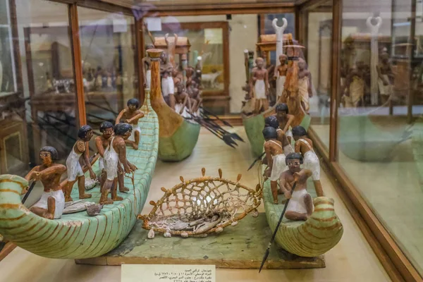 Národní Muzeum Káhira Expans Věnované Starověkého Egypta Faraon — Stock fotografie