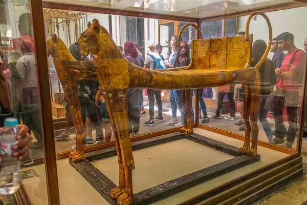 Expans Nemzeti Kairói Múzeum Szentelt Ókori Egyiptomi Fáraó — Stock Fotó