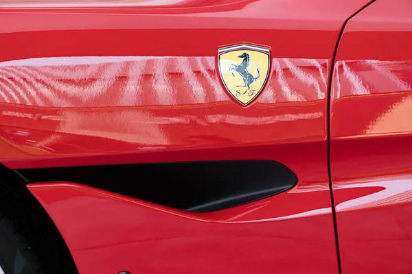Kuala Lumpur Malaysia Setembro 2018 Ventilação Ferrari Portofino Exposição Roadshow — Fotografia de Stock