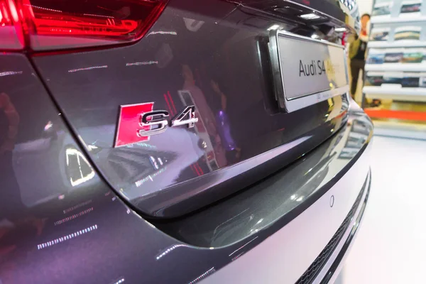 Singapore Janeiro 2019 Emblema Audi Avant Motorshow Singapura — Fotografia de Stock