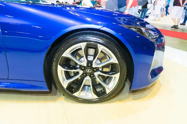 Singapur Enero 2019 Llantas Neumáticos Lexus Nueva Structural Blue Edition — Foto de Stock